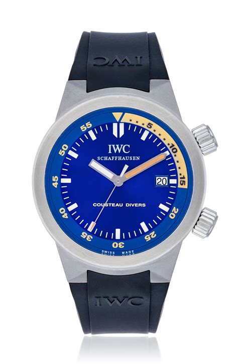 iwc diving watch|iwc cousteau diver watch.